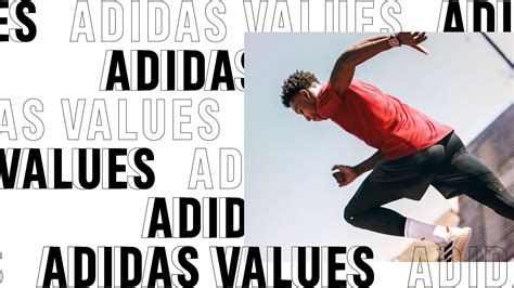 adidas company values.